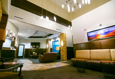 Golden, Colorado front office waiting area
