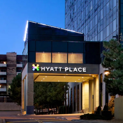 Hyatt Place hotel portico