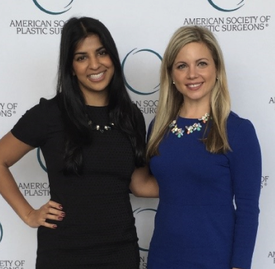 Dr. Cunningham and Dr. Mija Khan at the ASPS annual meeting